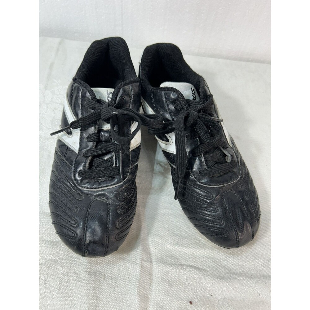 Starter Boys Soccer Cleats Size 3 Youth Black Athletic Sports Shoes
